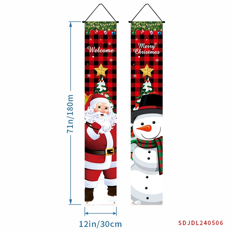 Hearthalo® Christmas Hanging Wall Banner