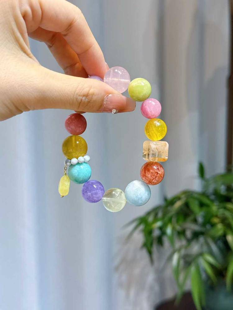 HeartHalo® Radiant Energy Bracelet – Multi-Gemstone Harmony