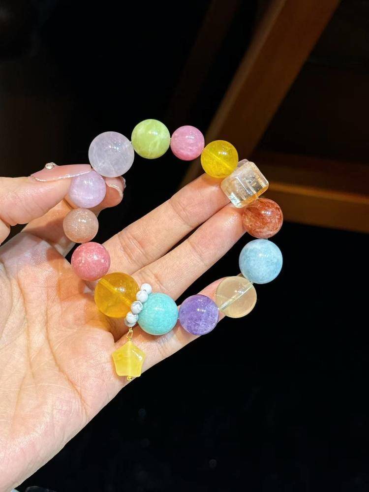 HeartHalo® Radiant Energy Bracelet – Multi-Gemstone Harmony