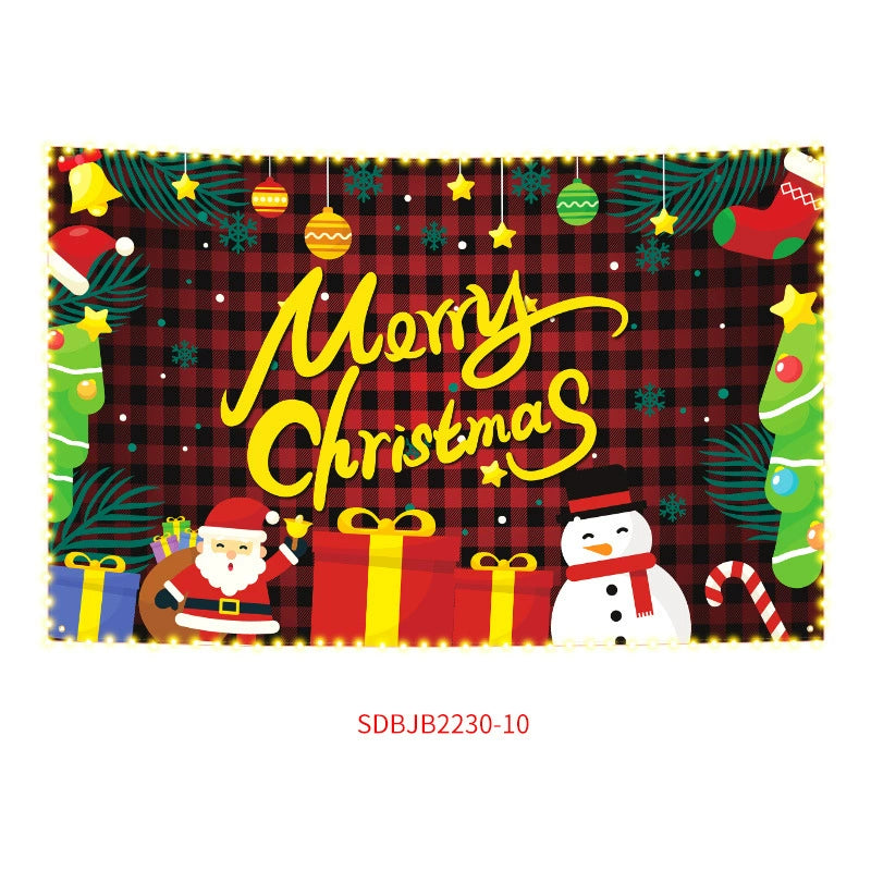 Hearthalo® Christmas Wonderland Backdrop (115×180 cm)