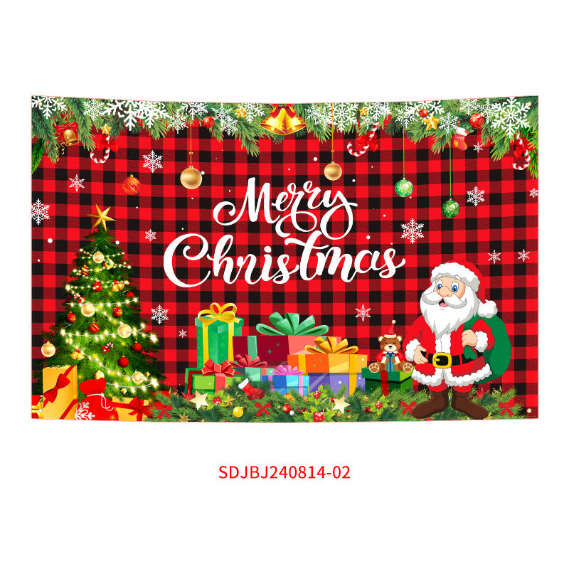 Hearthalo® Christmas Wonderland Backdrop (115×180 cm)