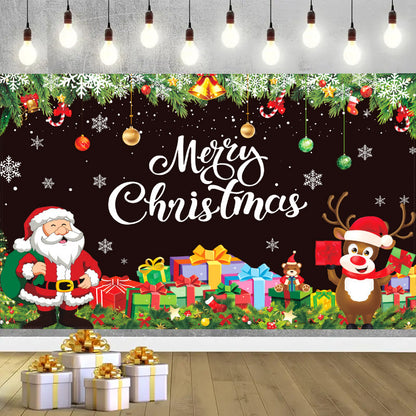 Hearthalo® Christmas Wonderland Backdrop (115×180 cm)