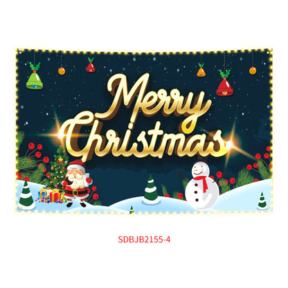 Hearthalo® Christmas Wonderland Backdrop (115×180 cm)