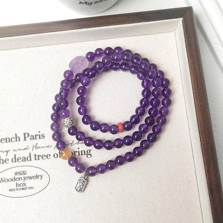 HeartHalo® Lavender Amulet Bracelet